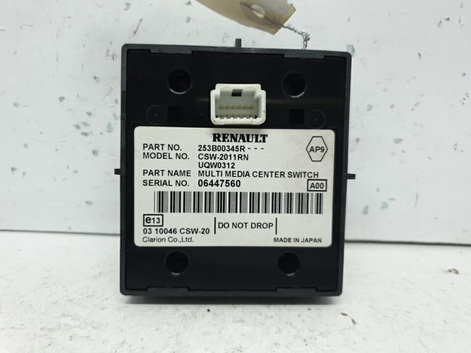 Commande autoradio renault scenic 3 phase 1