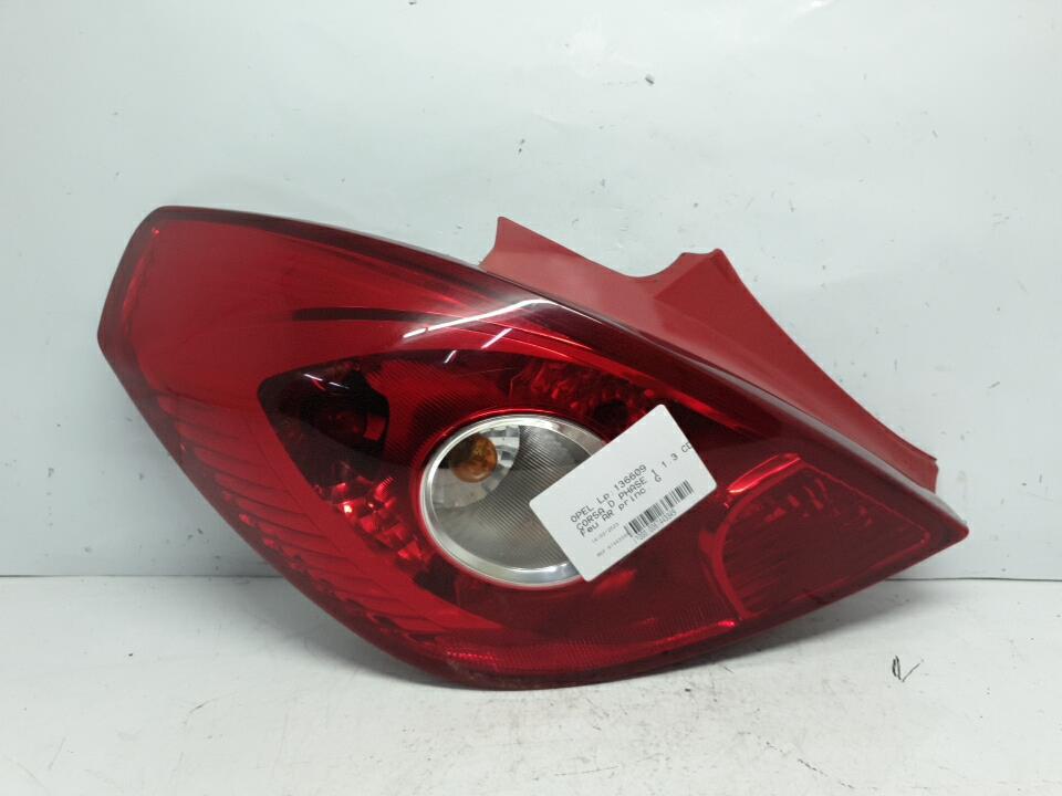 Feu arriere principal gauche (feux) opel corsa d phase 1
