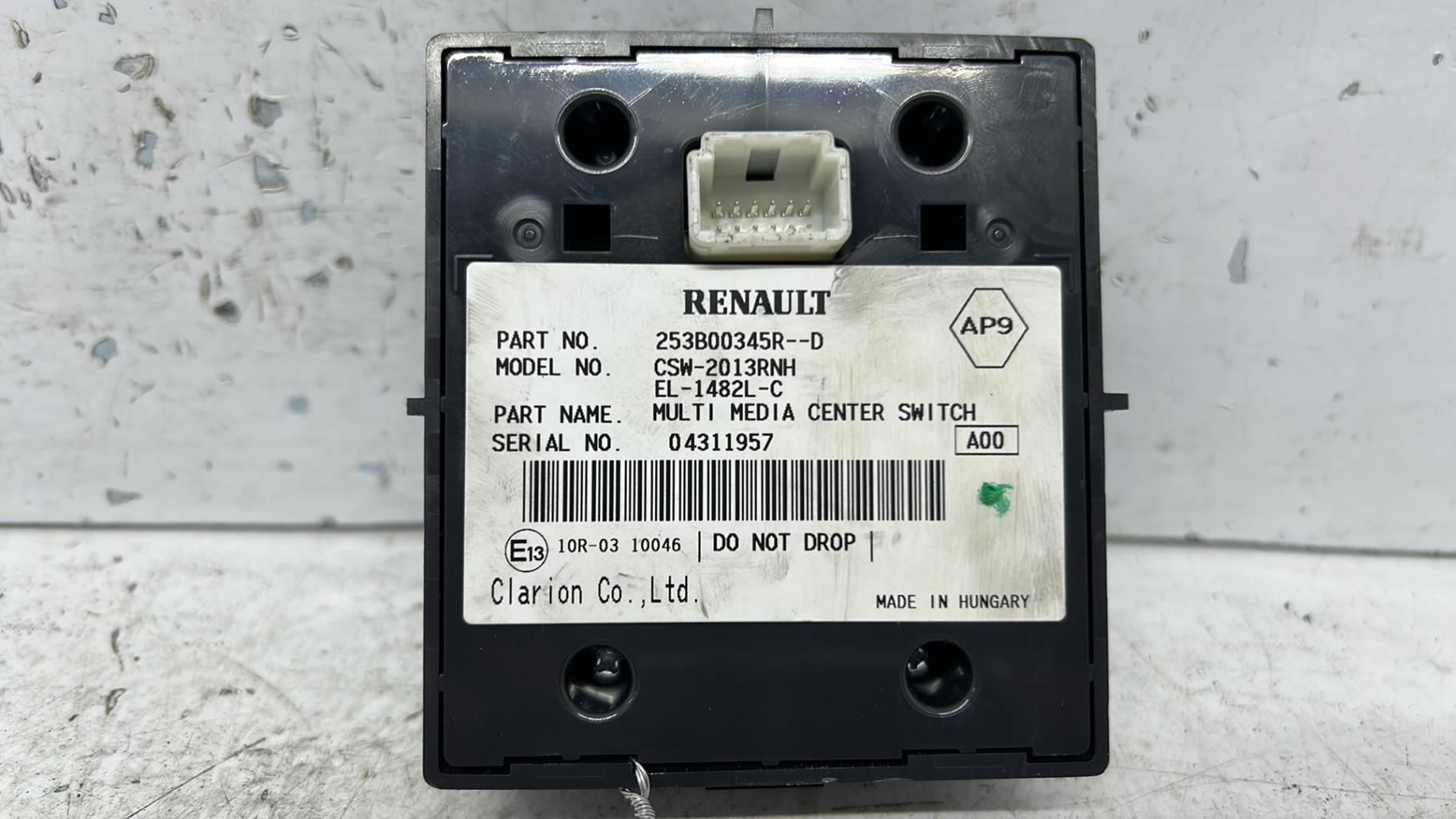 Commande GPS renault laguna 3 phase 2