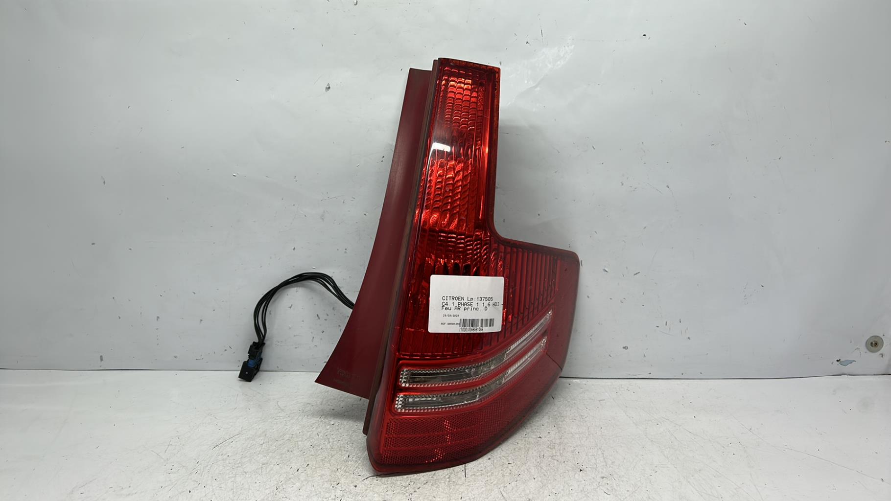 Feu arriere principal droit (feux) citroen c4 1 phase 1