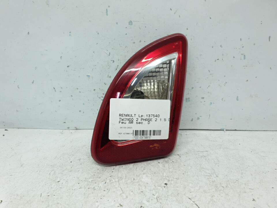 Feu arriere secondaire droit (feux) renault twingo 2 phase 2