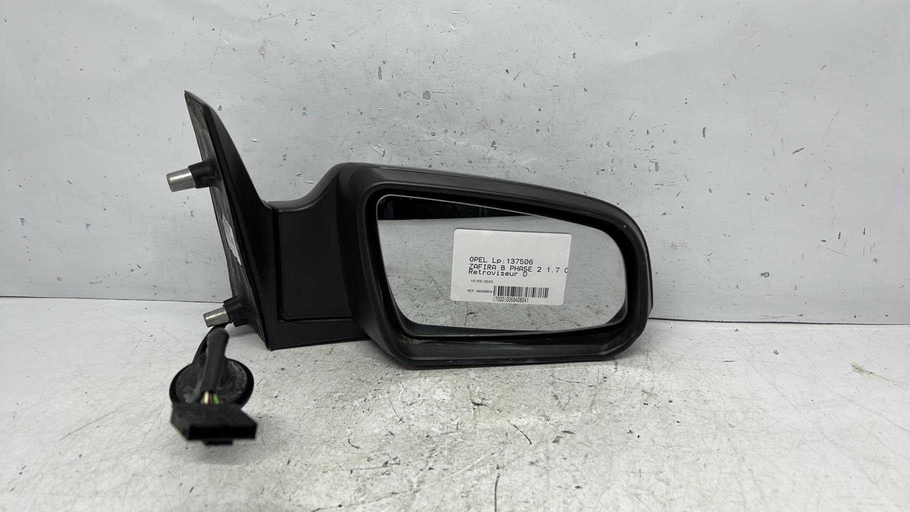 Retroviseur droit opel zafira b phase 2