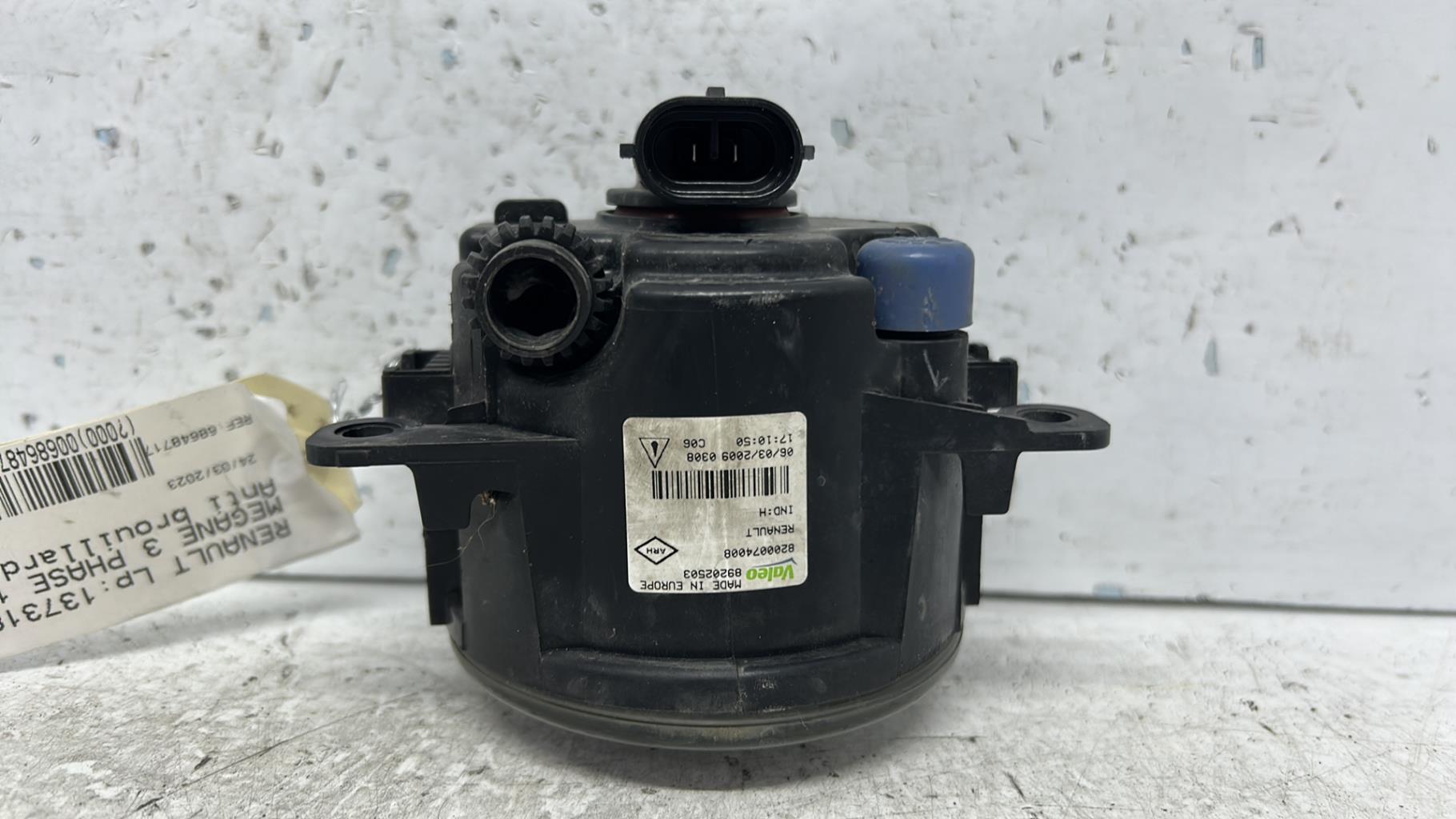 Anti brouillard gauche (feux) renault megane 3 phase 1