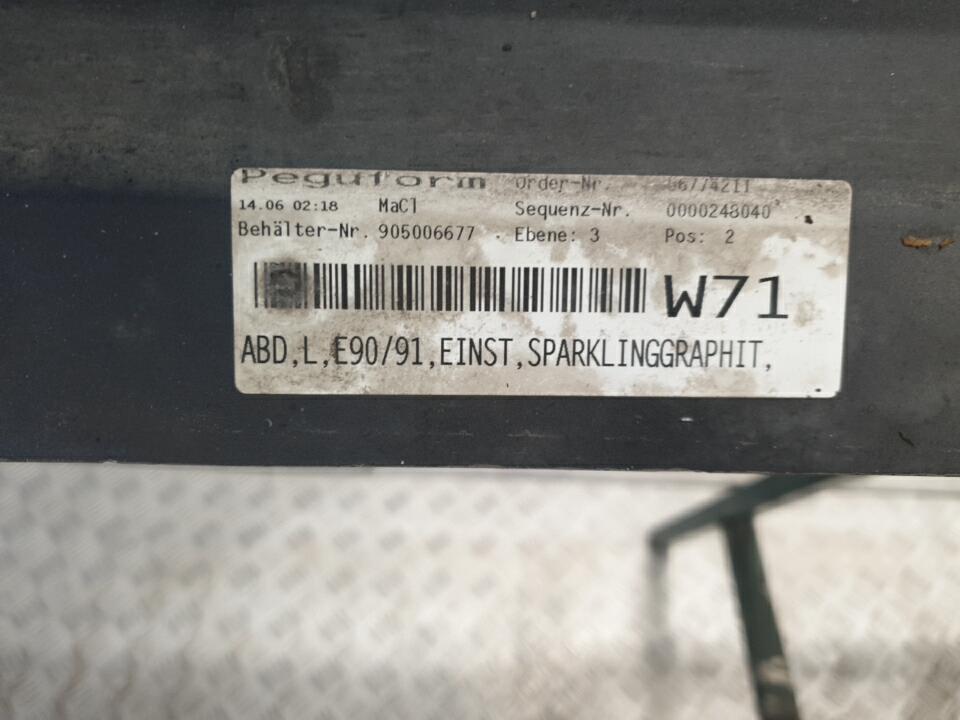 Bas de caisse gauche bmw serie 3 e90 phase 1