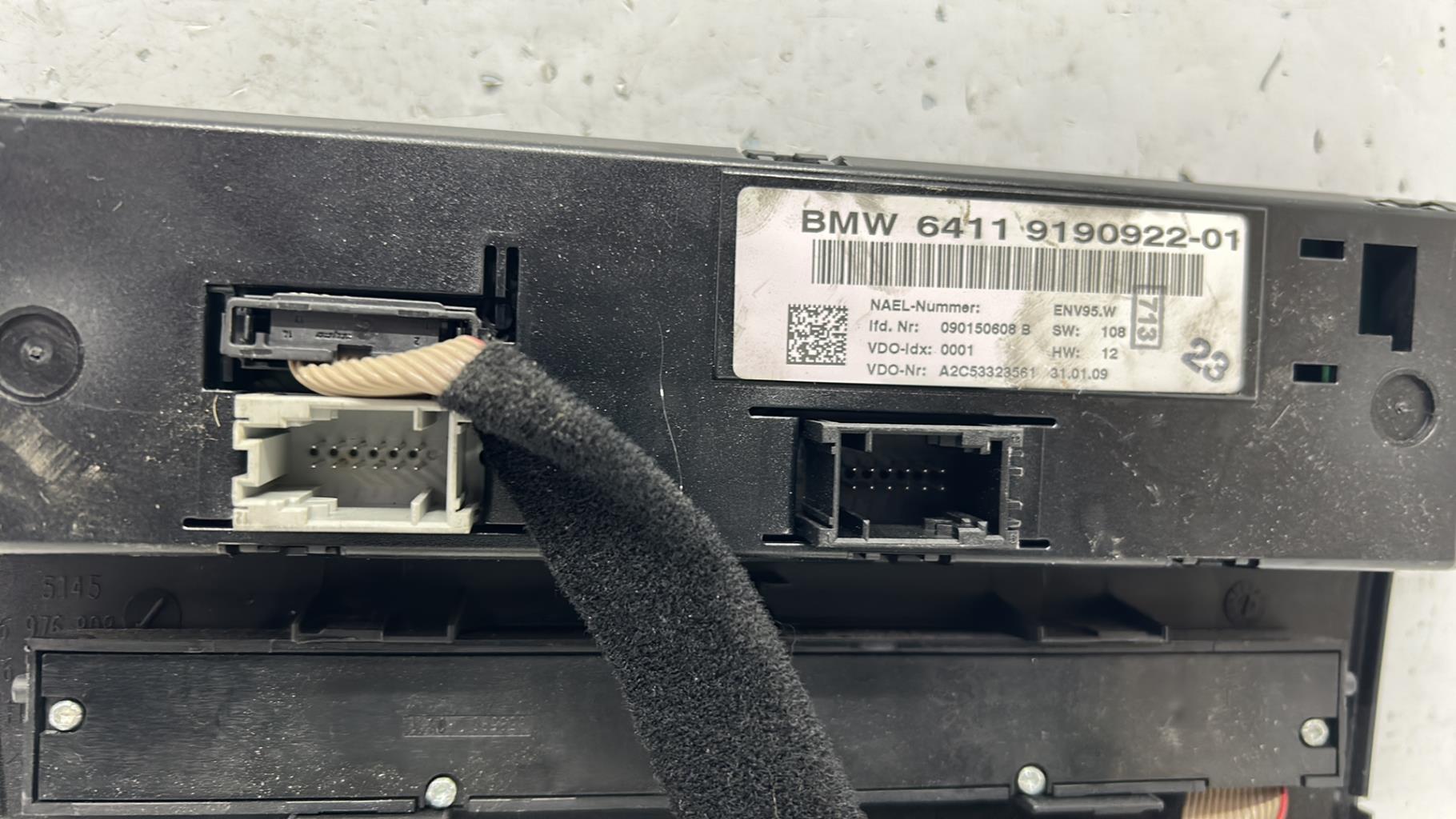 Commande chauffage bmw serie 1 e87 phase 2