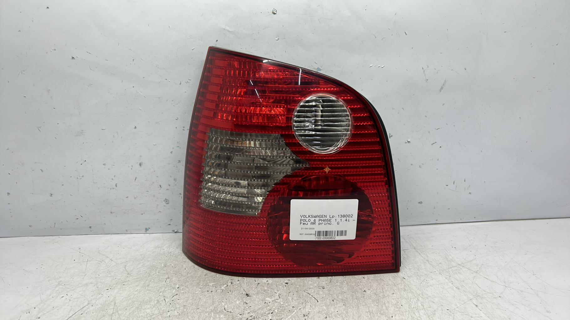 Feu arriere principal gauche (feux) volkswagen polo 4 phase 1