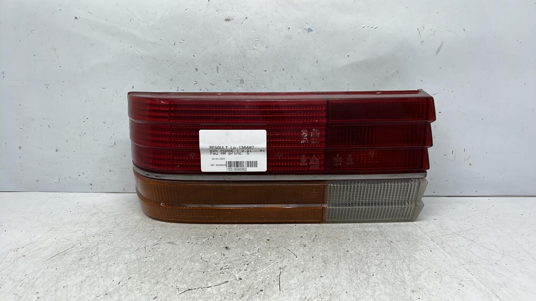 Feu arriere principal gauche (feux) renault r25 phase 1
