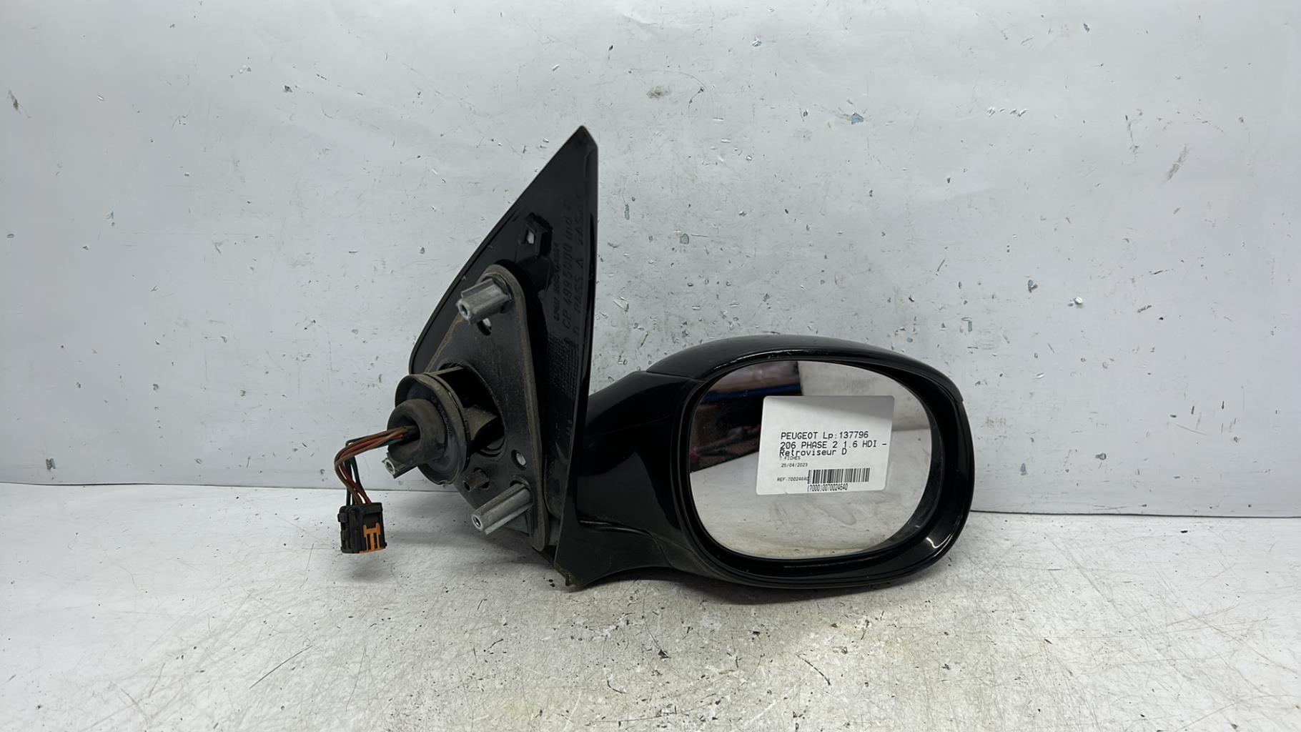 Retroviseur droit peugeot 206 phase 2