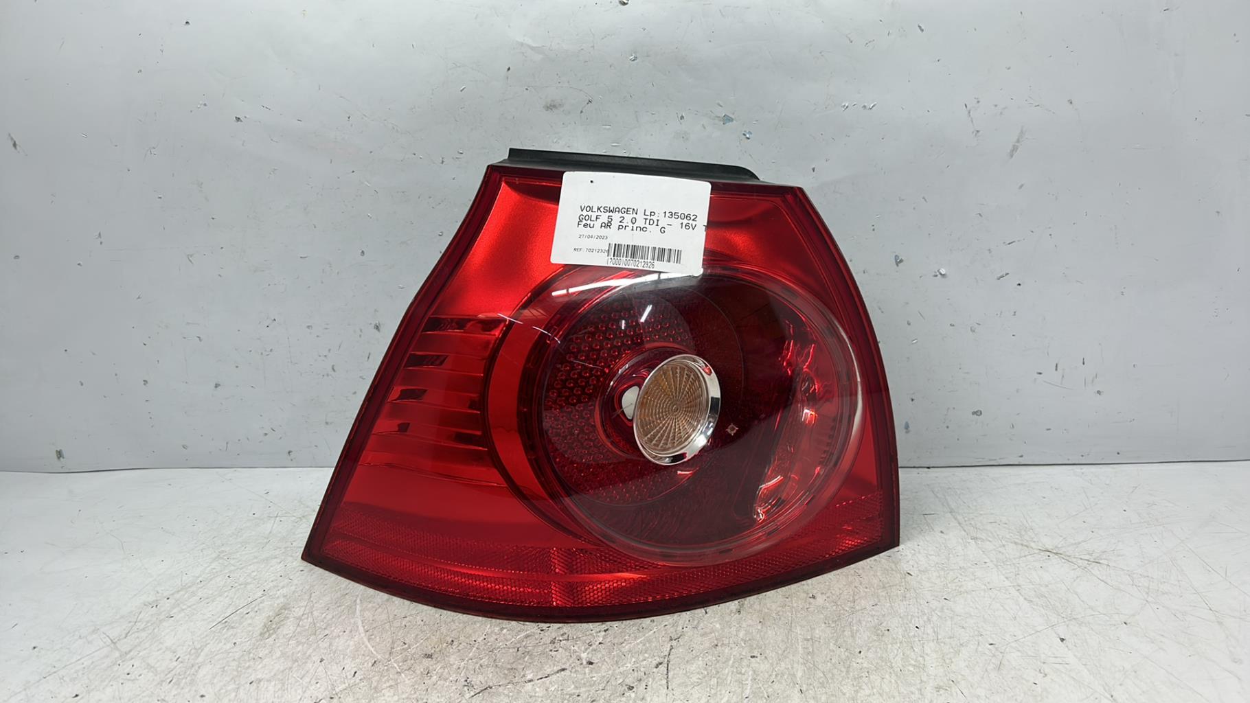 Feu arriere principal gauche (feux) volkswagen golf 5