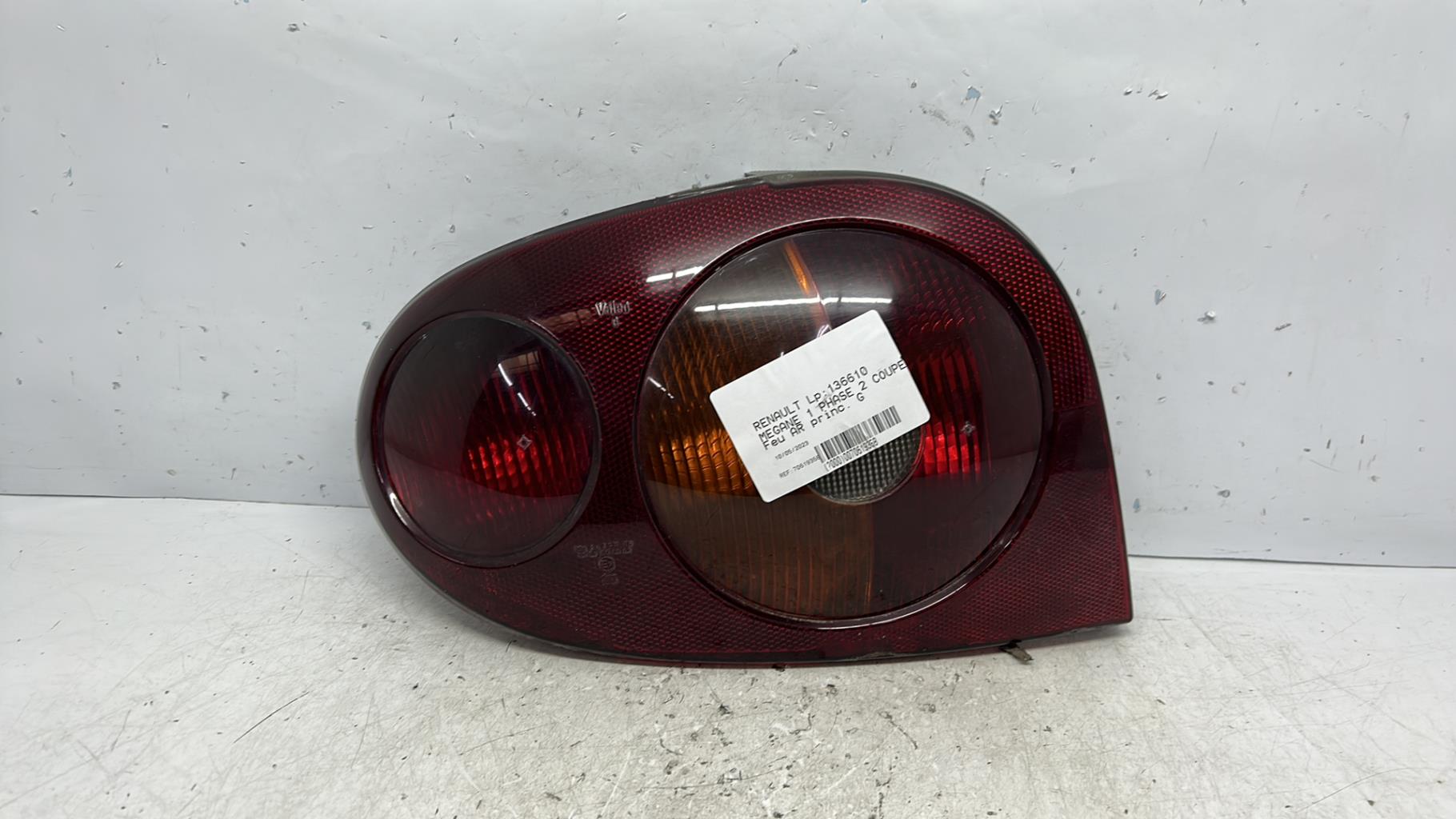 Feu arriere principal gauche (feux) renault megane 1 phase 2 coupe