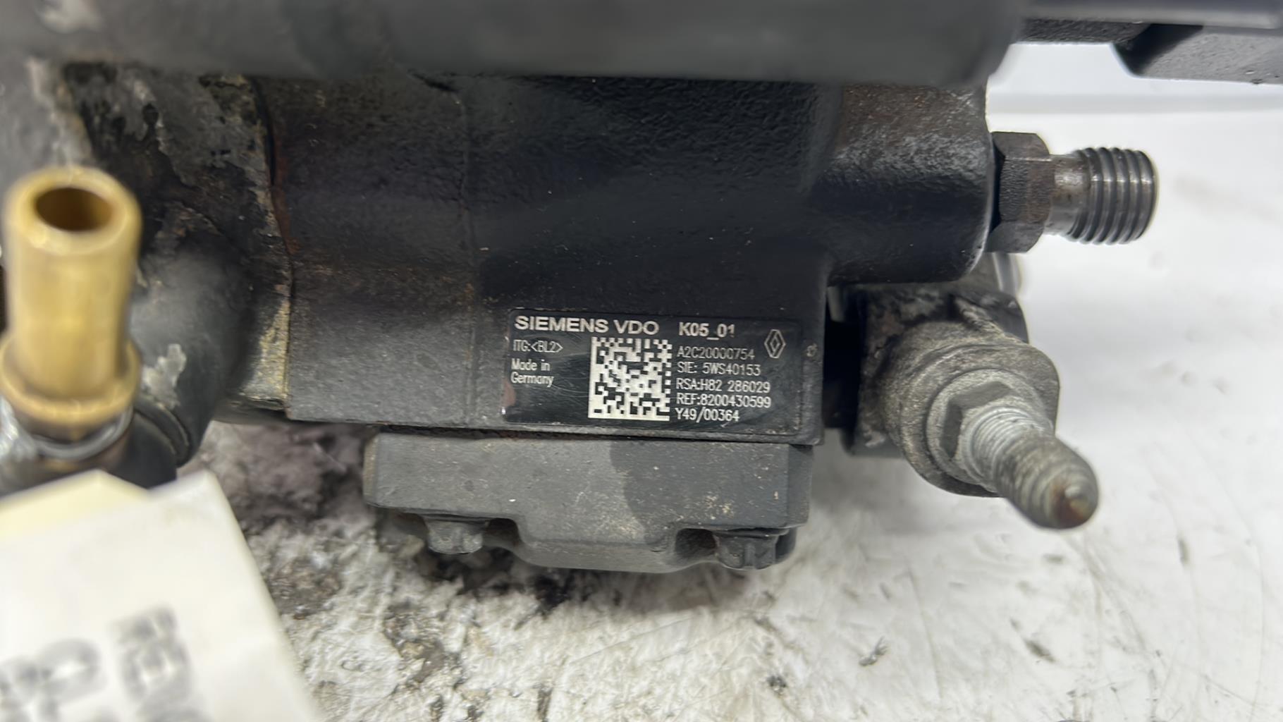 Pompe haute pression renault clio 3 phase 1