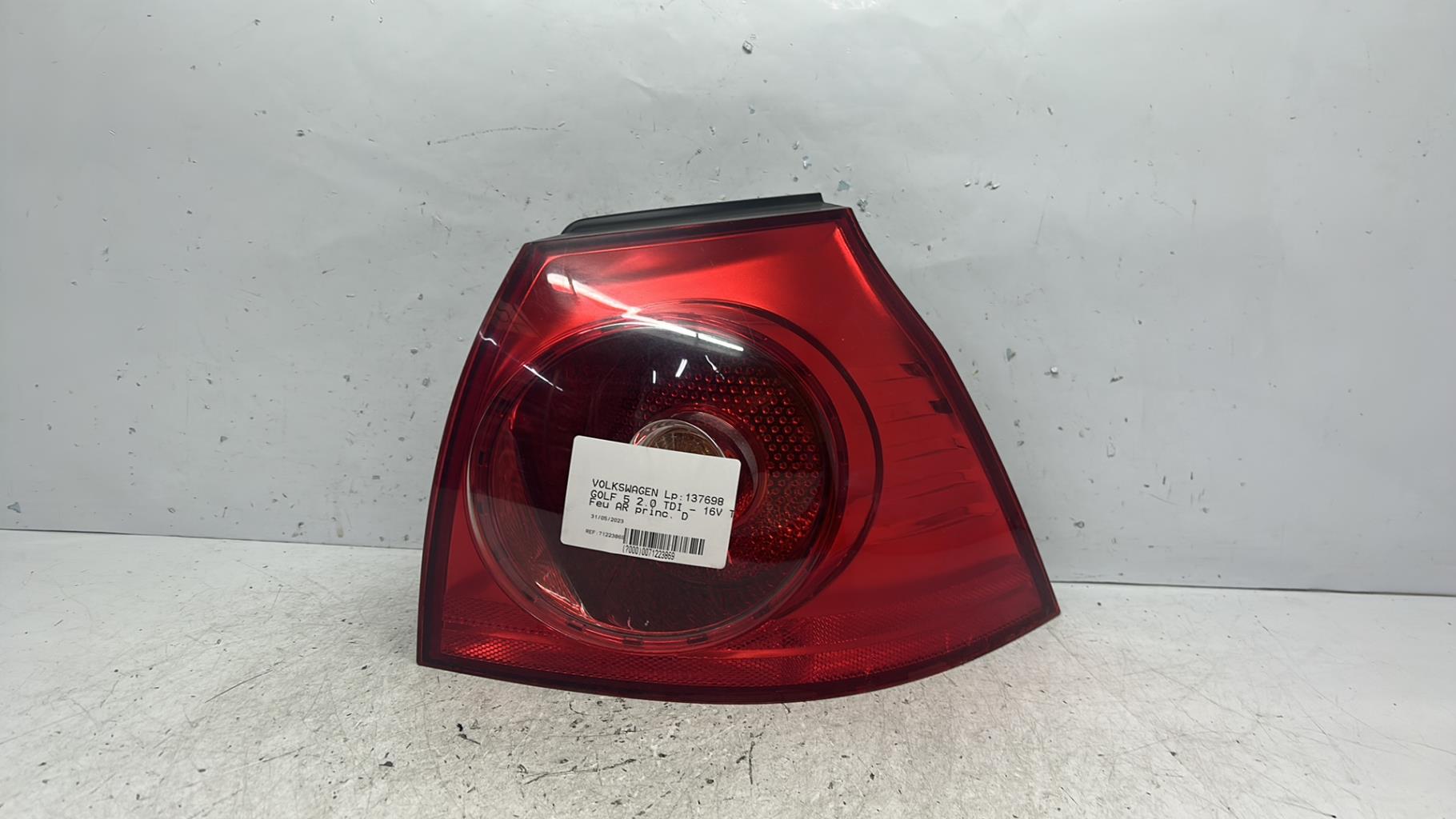 Feu arriere principal droit (feux) volkswagen golf 5