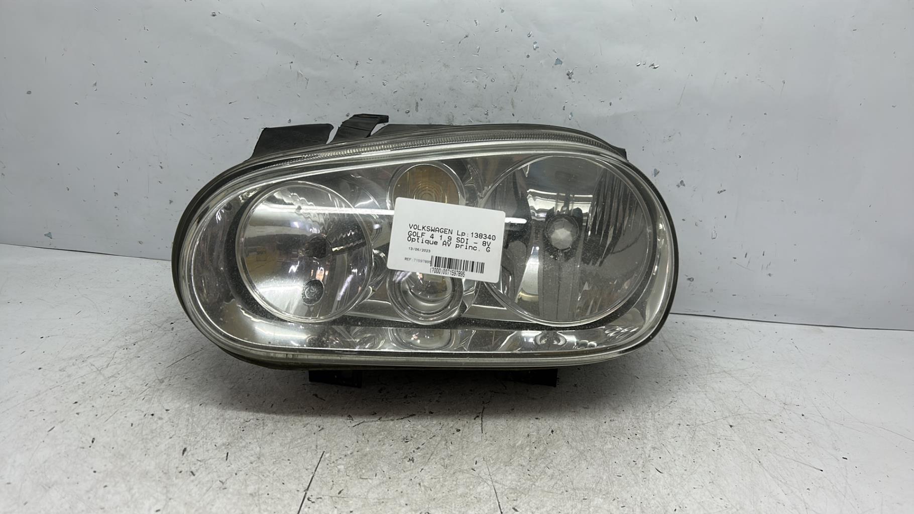 Optique avant principal gauche (feux)(phare) volkswagen golf 4