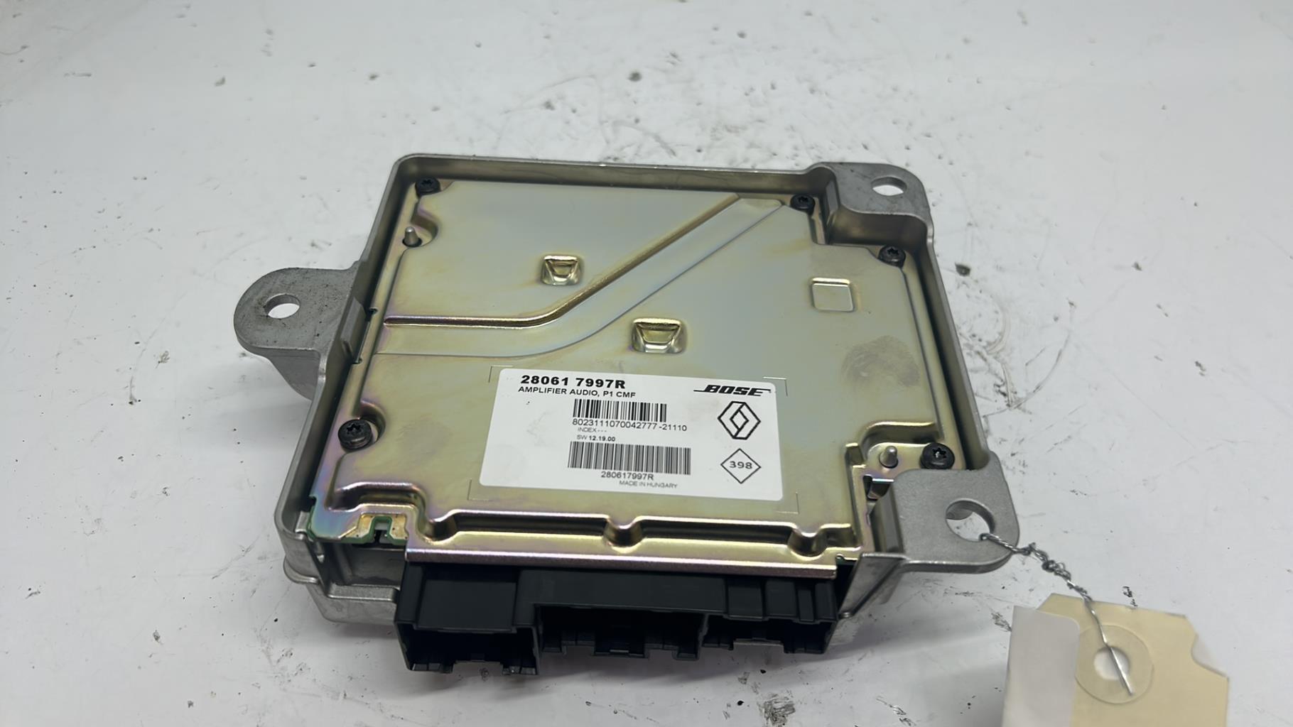 Amplificateur audio renault clio 5