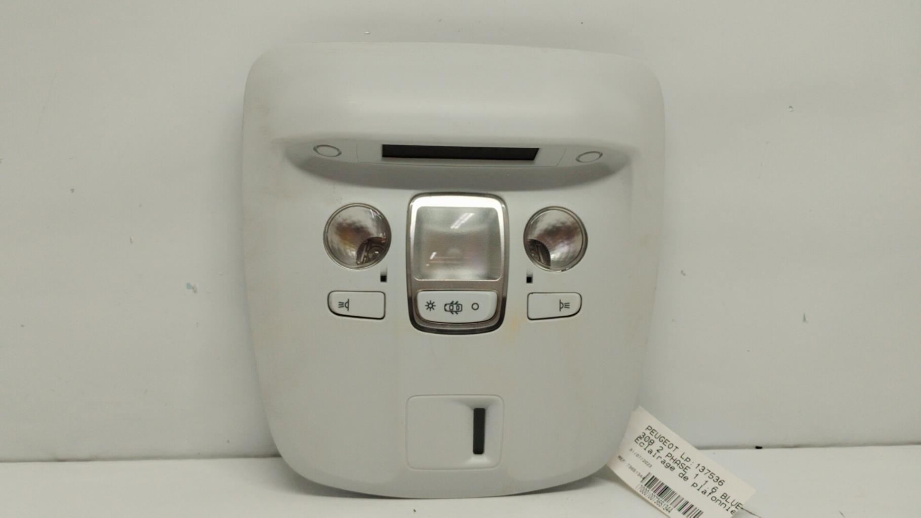 Eclairage de plafonnier peugeot 308 2 phase 1