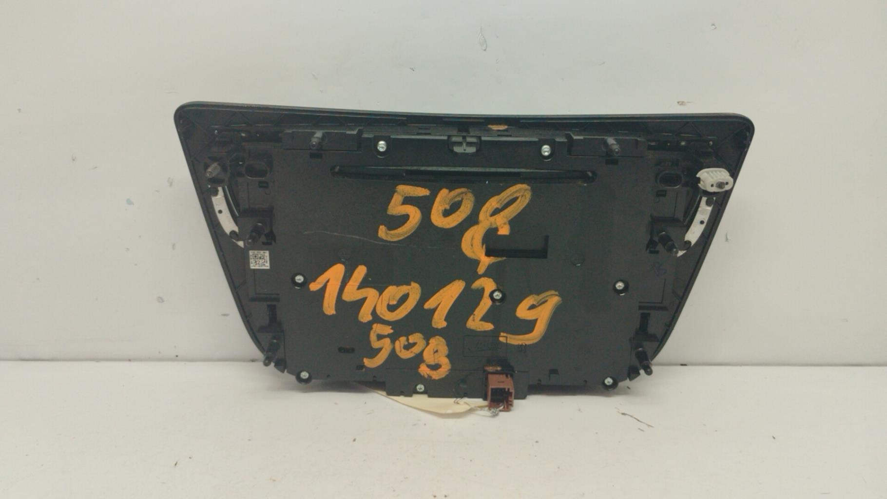 Commande chauffage peugeot 508 1 phase 1