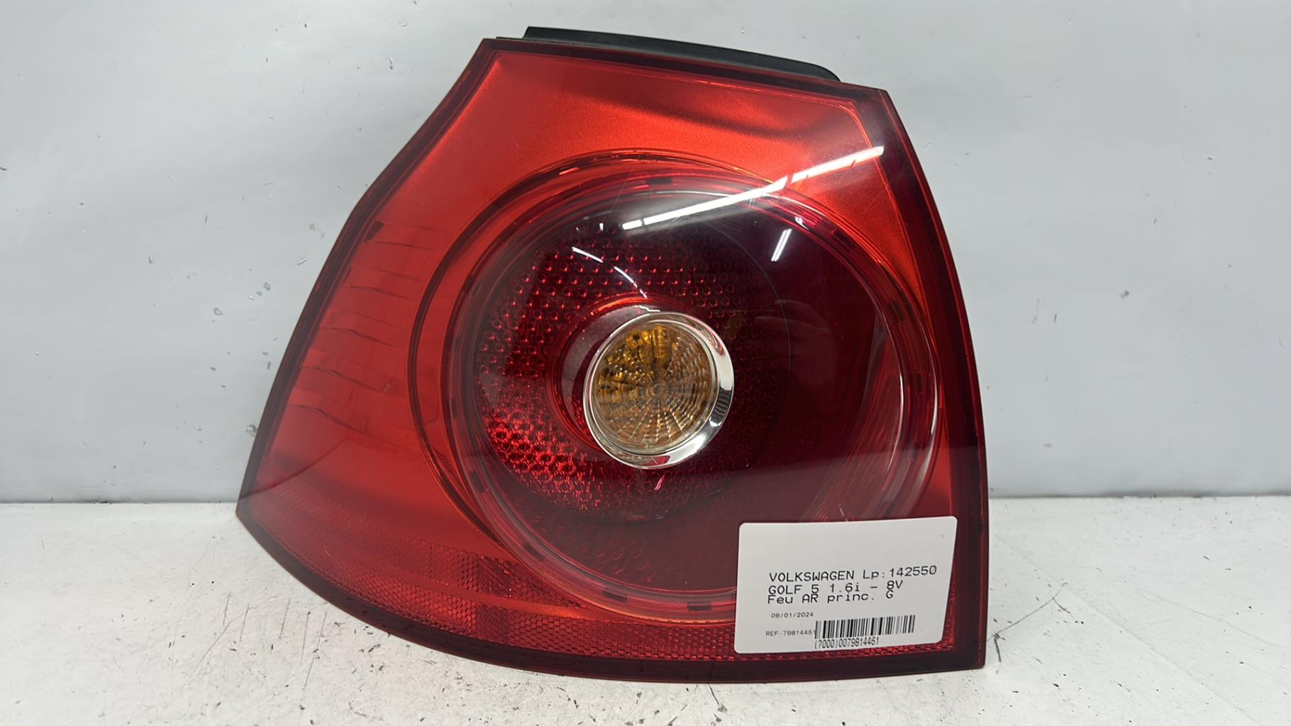 Feu arriere principal gauche (feux) volkswagen golf 5