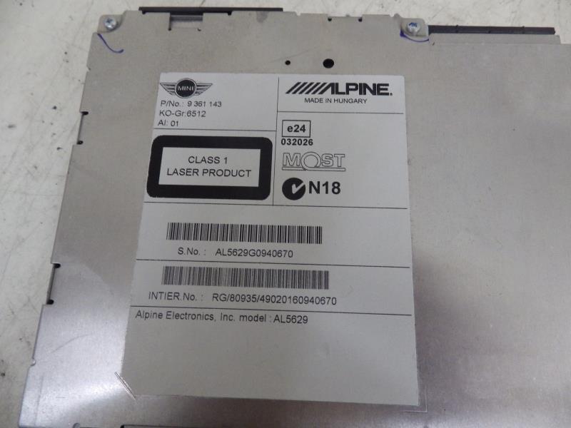 Autoradio d'origine MINI MINI 2 R60 COUNTRYMAN BREAK Essence - 1