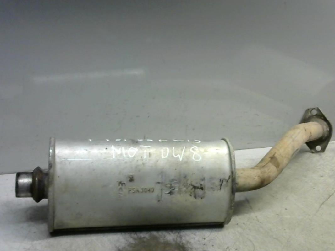 Silencieux avant (echappement) CITROEN C15 Diesel - 1