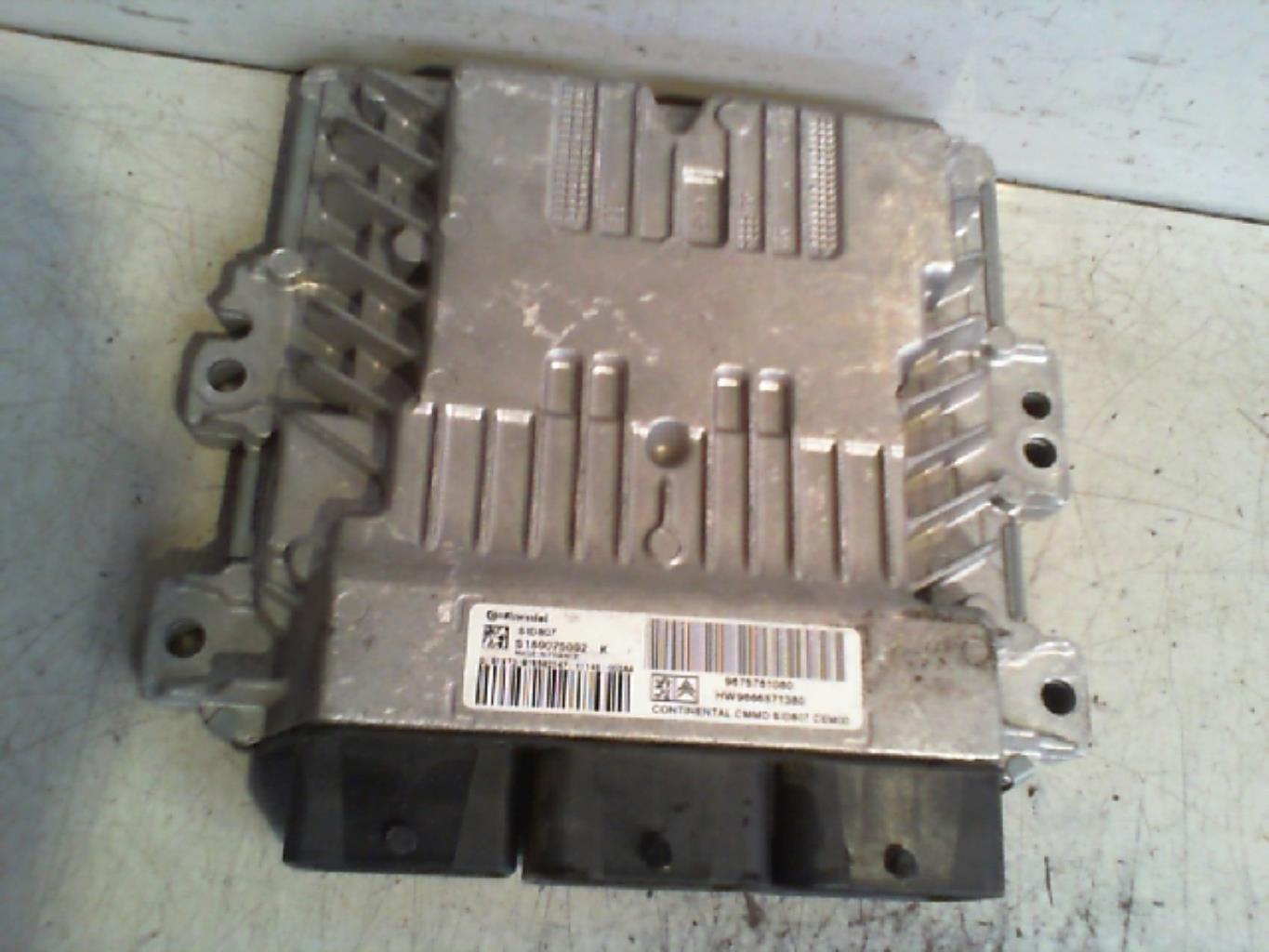 Calculateur PEUGEOT 207 PHASE 1 CABRIOLET Diesel - 1