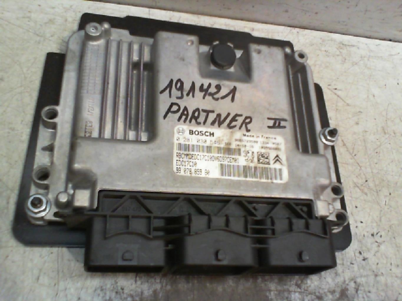 Calculateur PEUGEOT PARTNER 2 PHASE 2 Diesel - 1