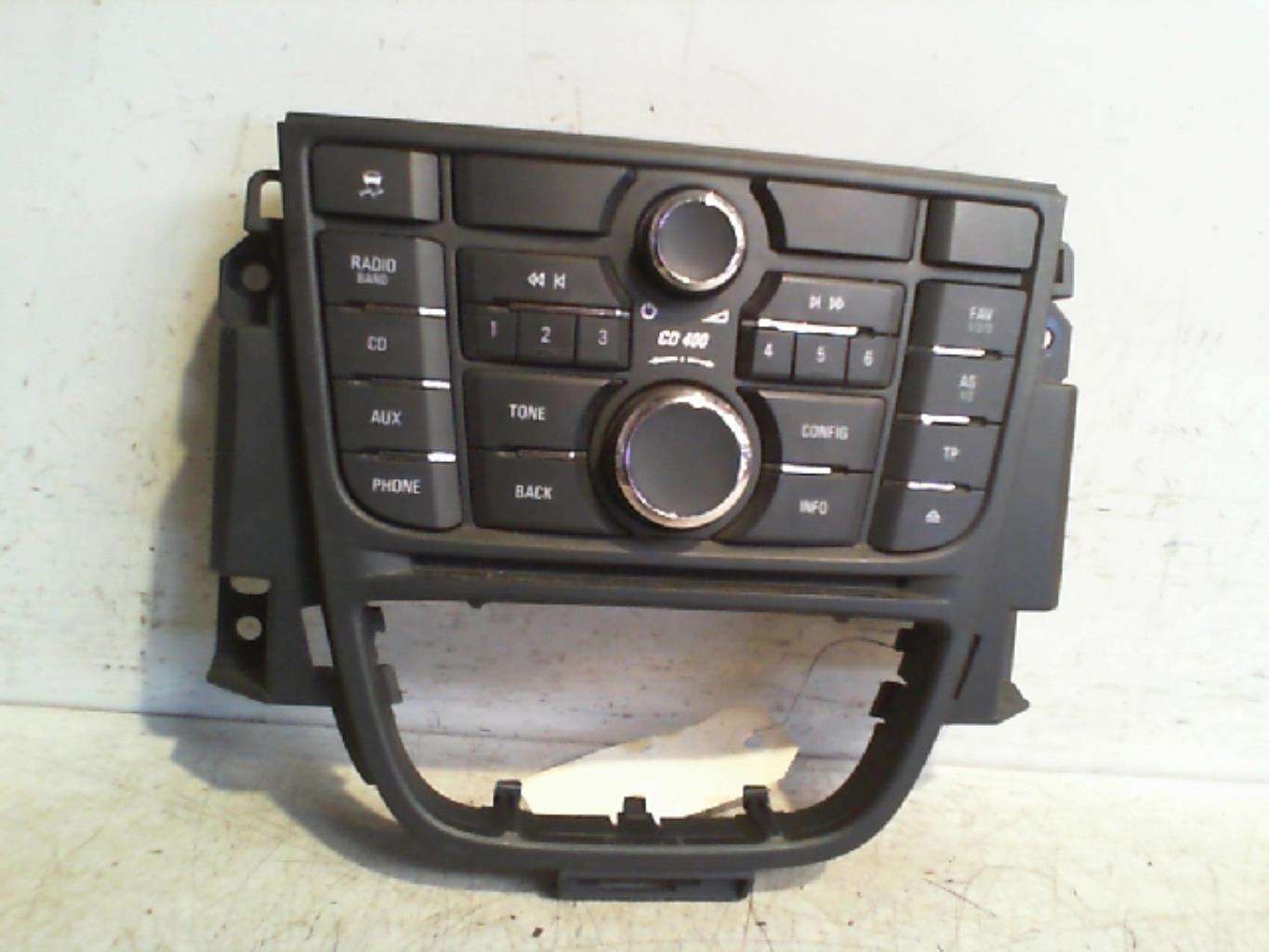 Facade autoradio OPEL ASTRA J PHASE 1 Diesel - 1