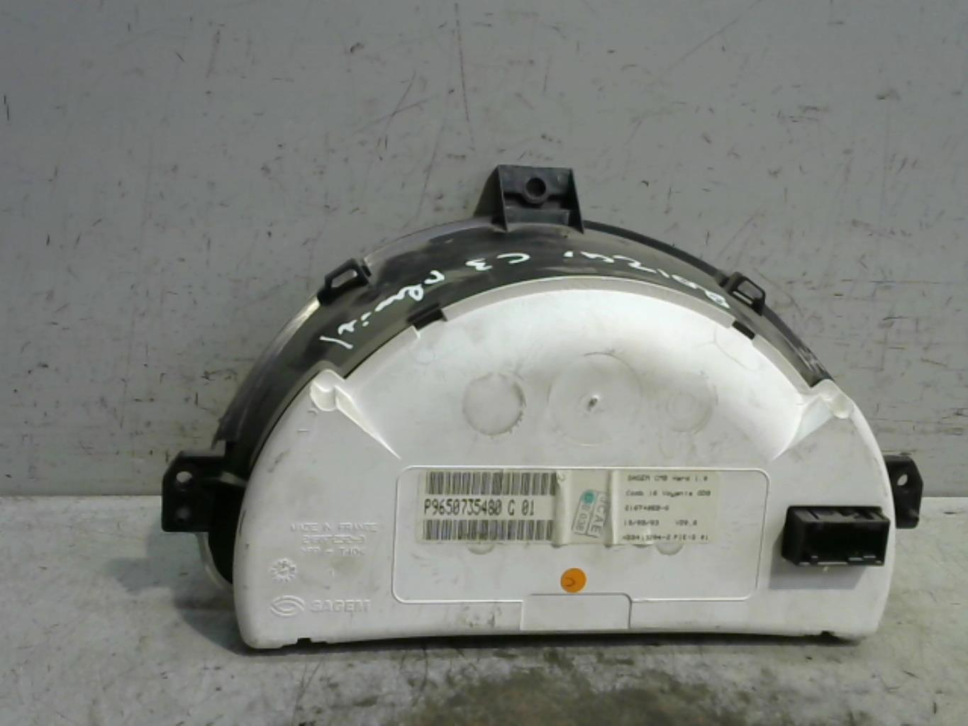 Compteur CITROEN C3 PLURIEL PHASE 1 CABRIOLET Essence - 1