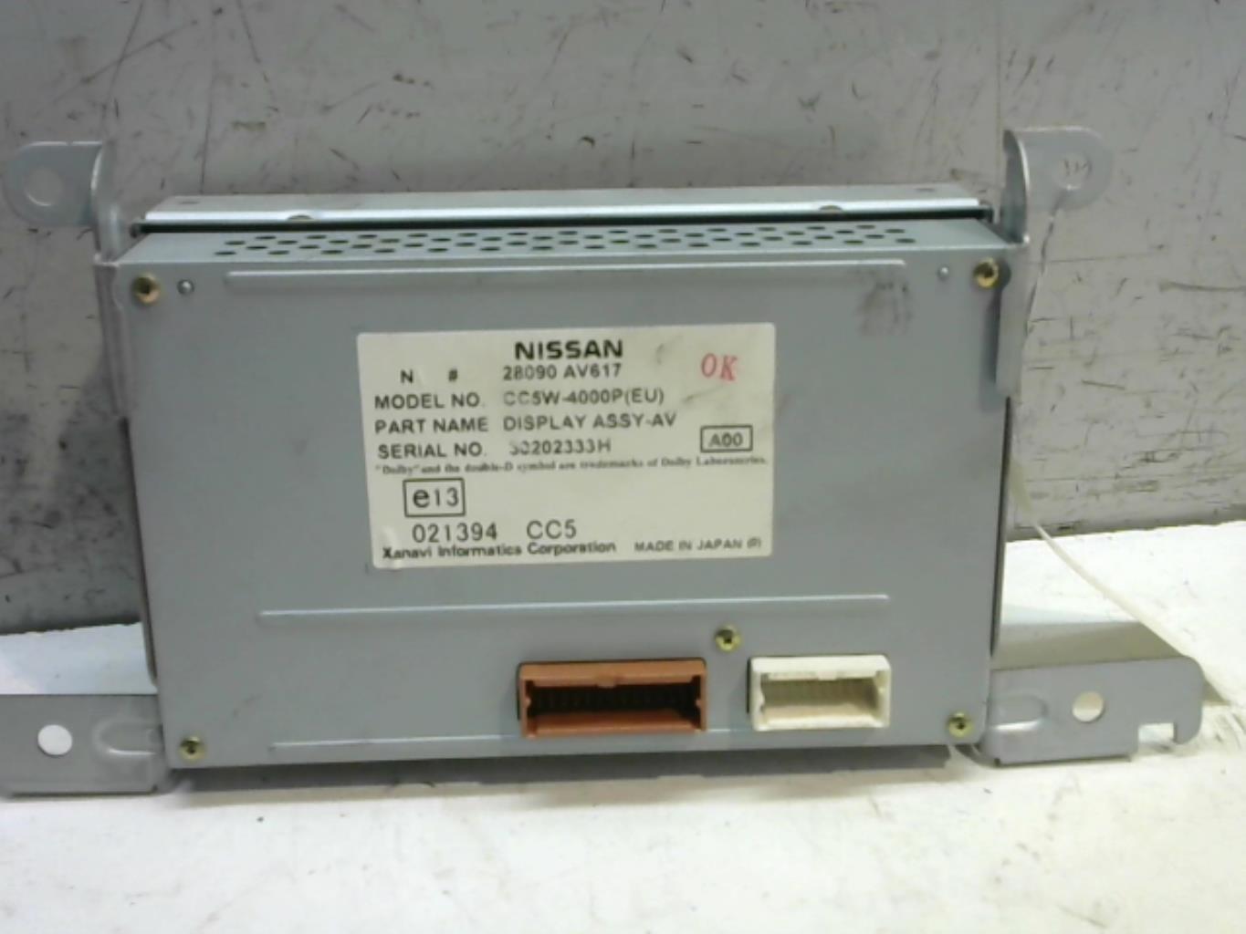 Ecran GPS NISSAN PRIMERA 3 BREAK Diesel - 1