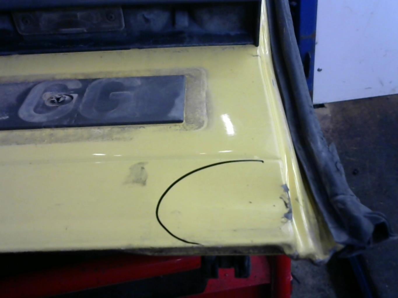 Porte de coffre gauche OPEL COMBO C PHASE 2 Diesel - 1