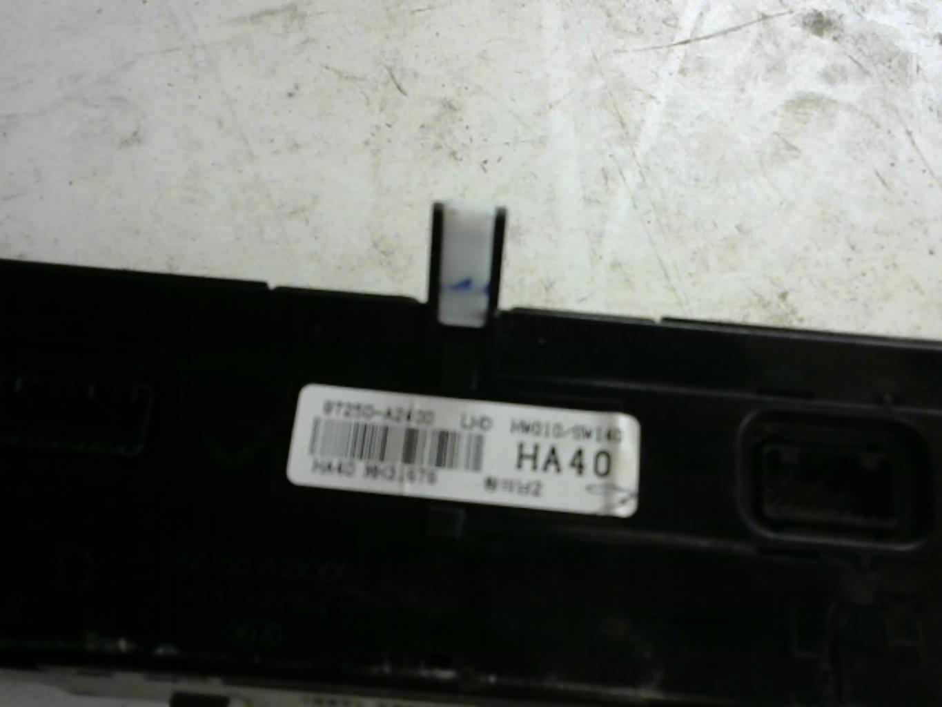 Commande chauffage KIA CEE-D 2 PHASE 2 Essence - 1