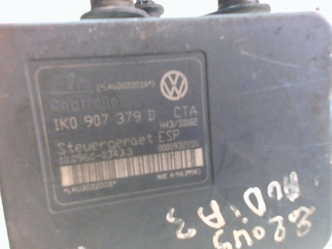 Bloc ABS (freins anti-blocage) AUDI A3 2 PHASE 1 Diesel - 1