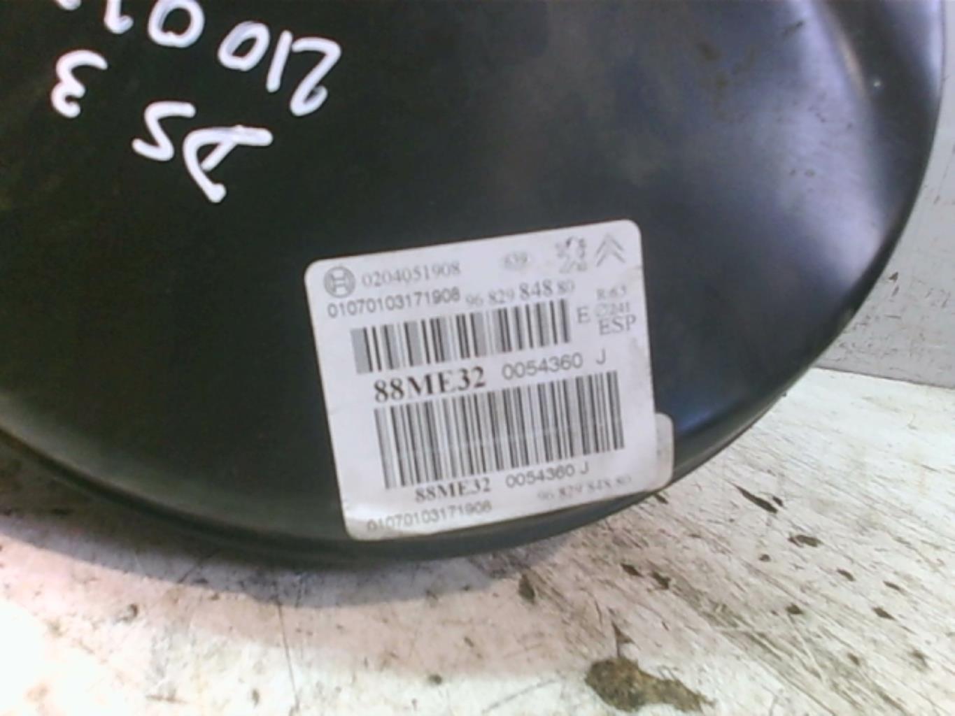 Servo frein CITROEN DS3 PHASE 1 Diesel - 1