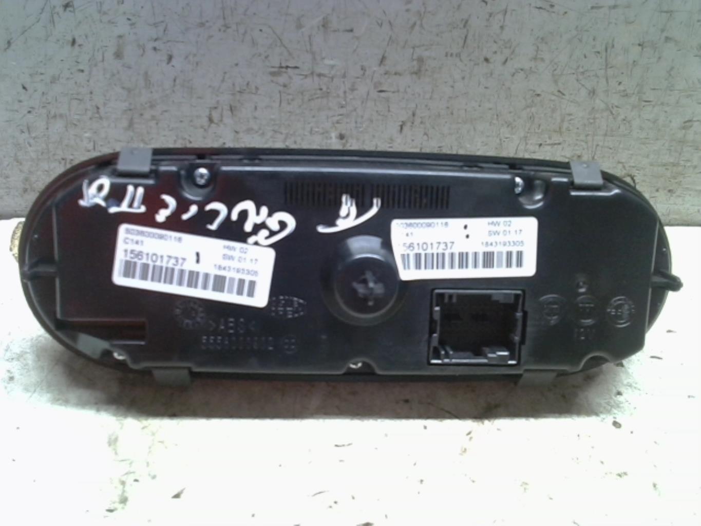 Commande chauffage ALFA ROMEO GIULIETTA 2 PHASE 2 Diesel - 1