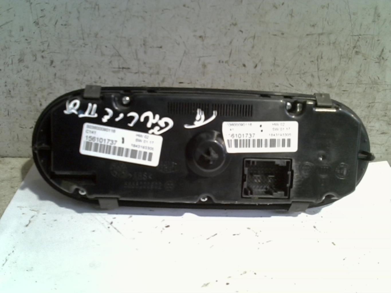 Commande chauffage ALFA ROMEO GIULIETTA 2 PHASE 1 Diesel - 1