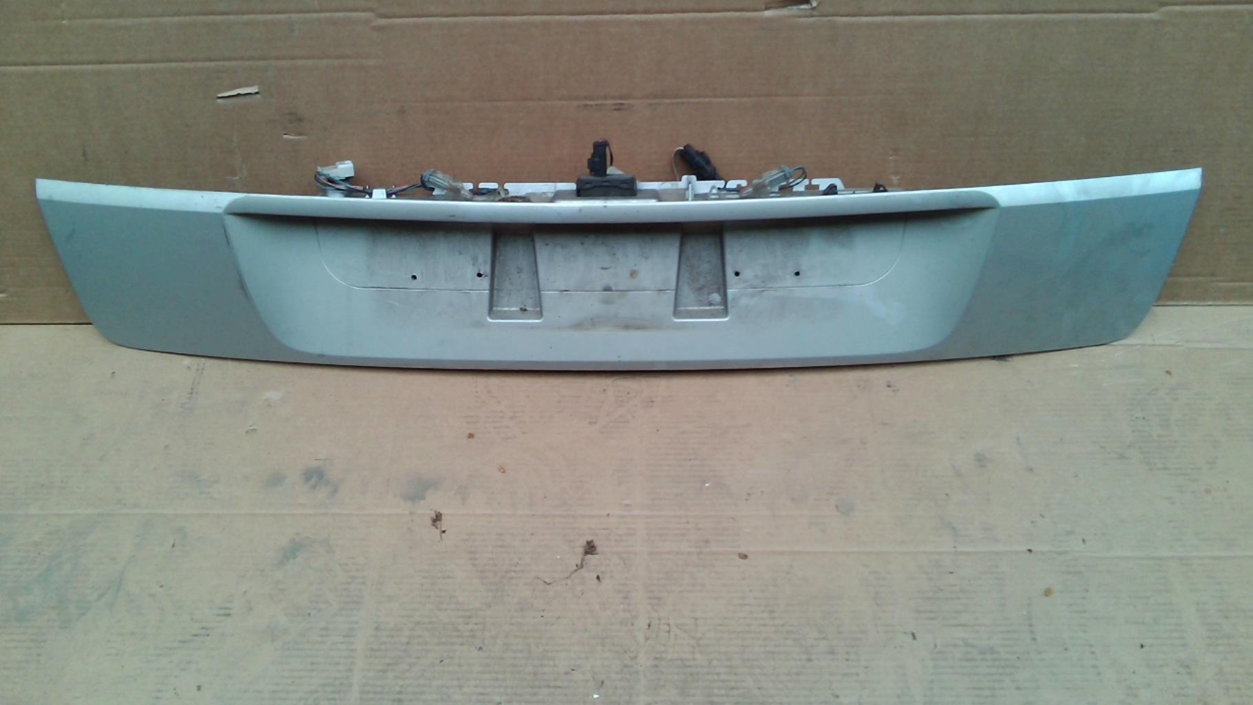 Support de plaque d'immatriculation RENAULT SCENIC 2 PHASE 2 Diesel - 1