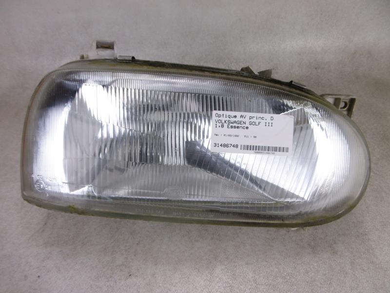Gruppo ottico anteriore principale destro (luci)(faro) VOLKSWAGEN GOLF 3 Gasolina - 1