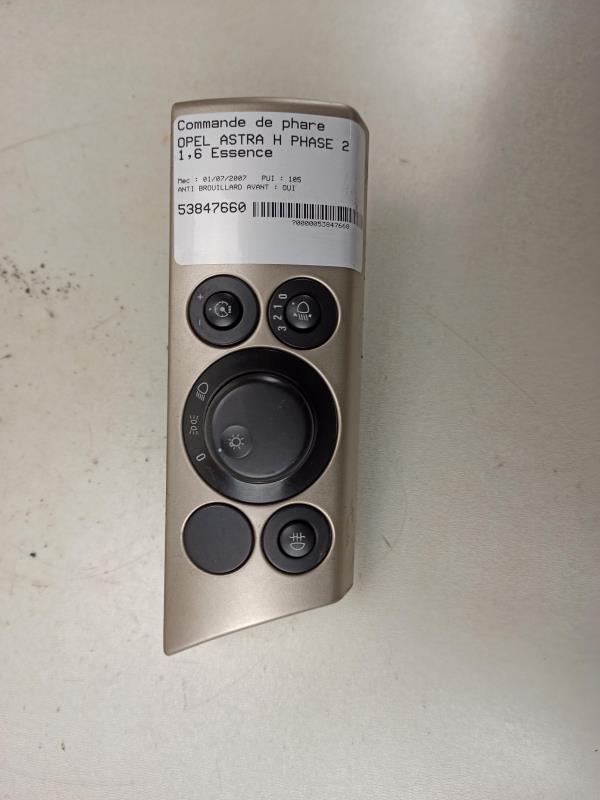 Commande de phare OPEL ASTRA H PHASE 2 Essence - 1
