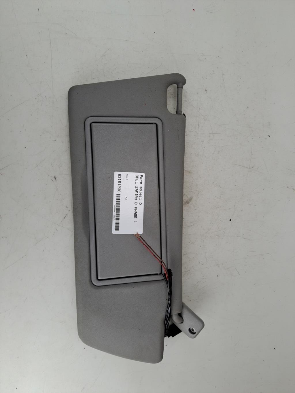 Visiera parasole destra OPEL ZAFIRA B PHASE 1  - 1