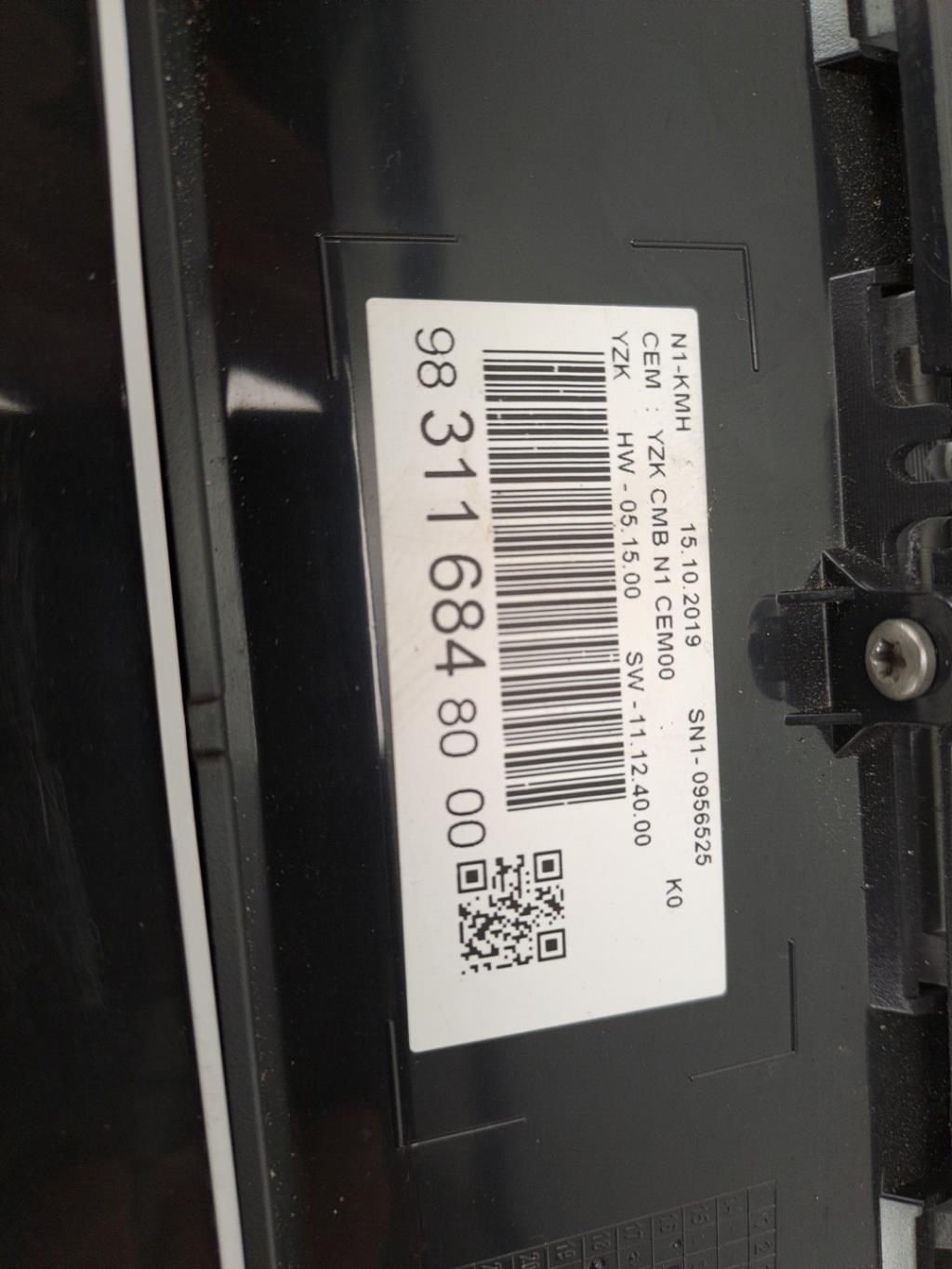 Compteur OPEL VIVARO 3 PHASE 1 Diesel - 1
