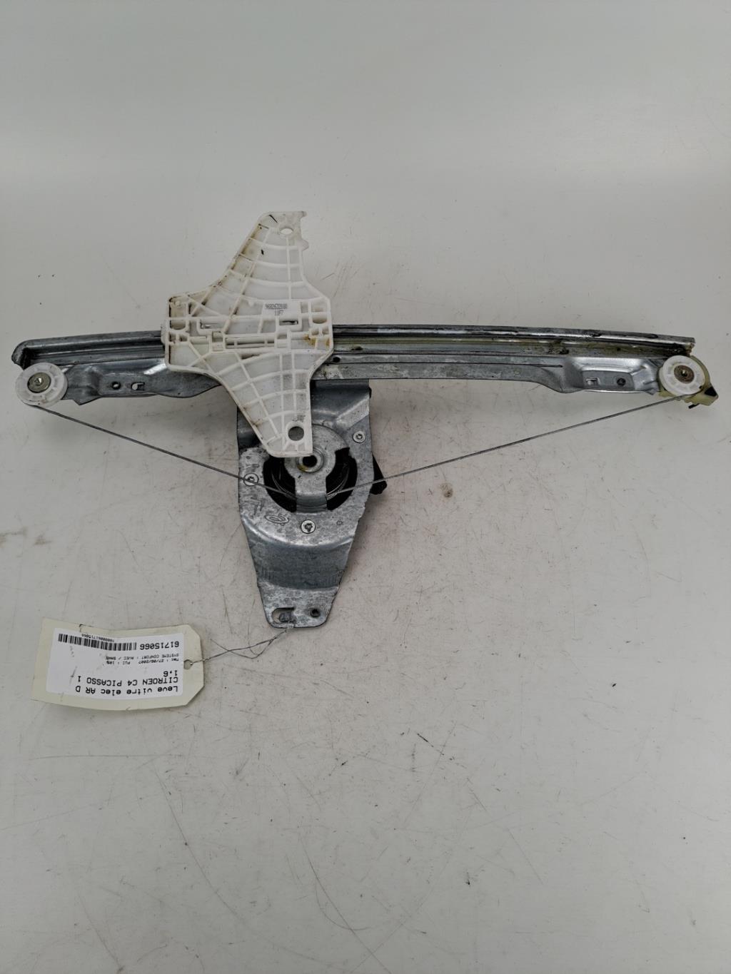 Alzacristalli elettrico posteriore destro CITROEN C4 PICASSO 1  - 1