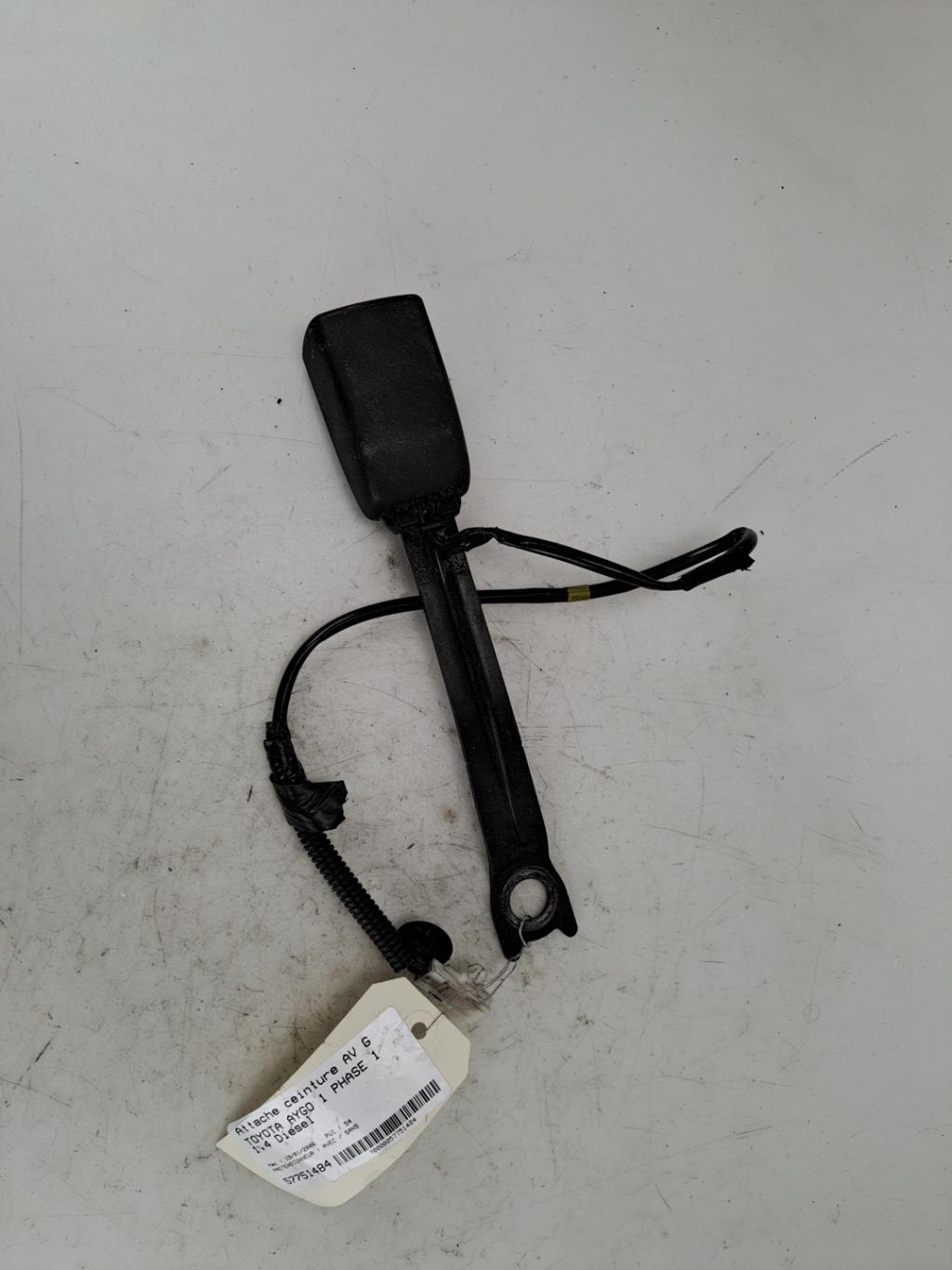 Aggancio cintura sicurezza anteriore sinistro TOYOTA AYGO 1 PHASE 1 Diésel - 1