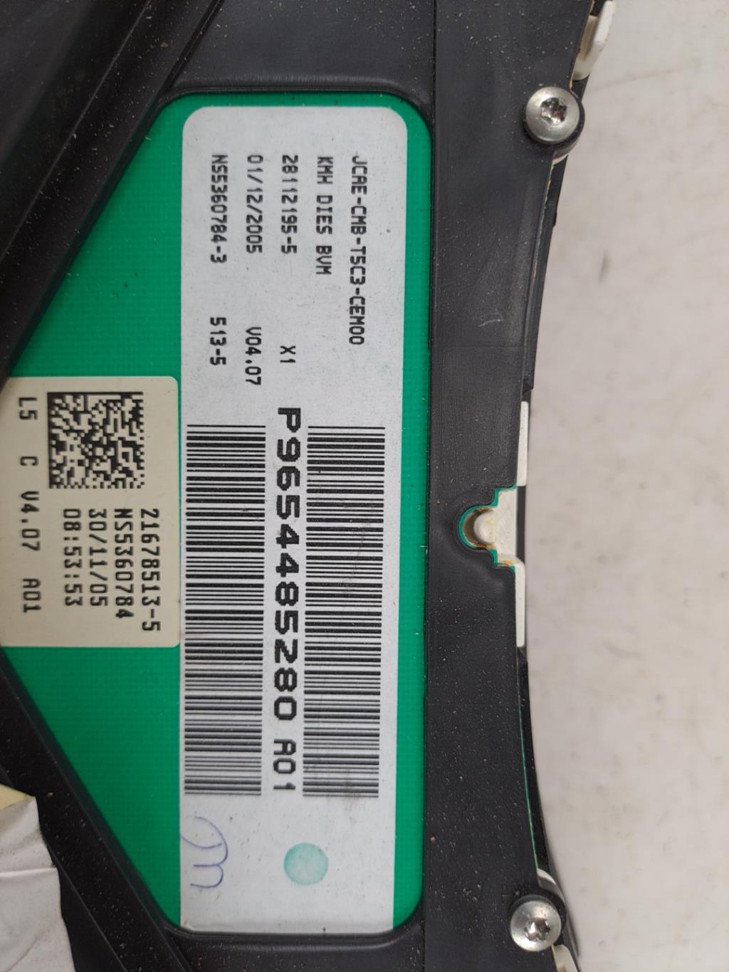 Compteur PEUGEOT 307 PHASE 2 BREAK Diesel - 1