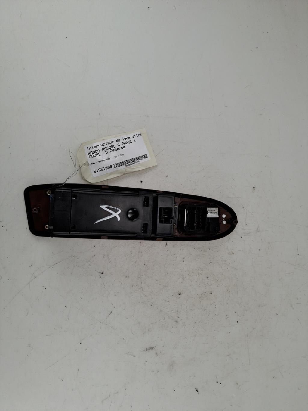 Interruttore lavacristalli anteriore sinistro HONDA ACCORD 6 PHASE 1 COUPE Gasolina - 1