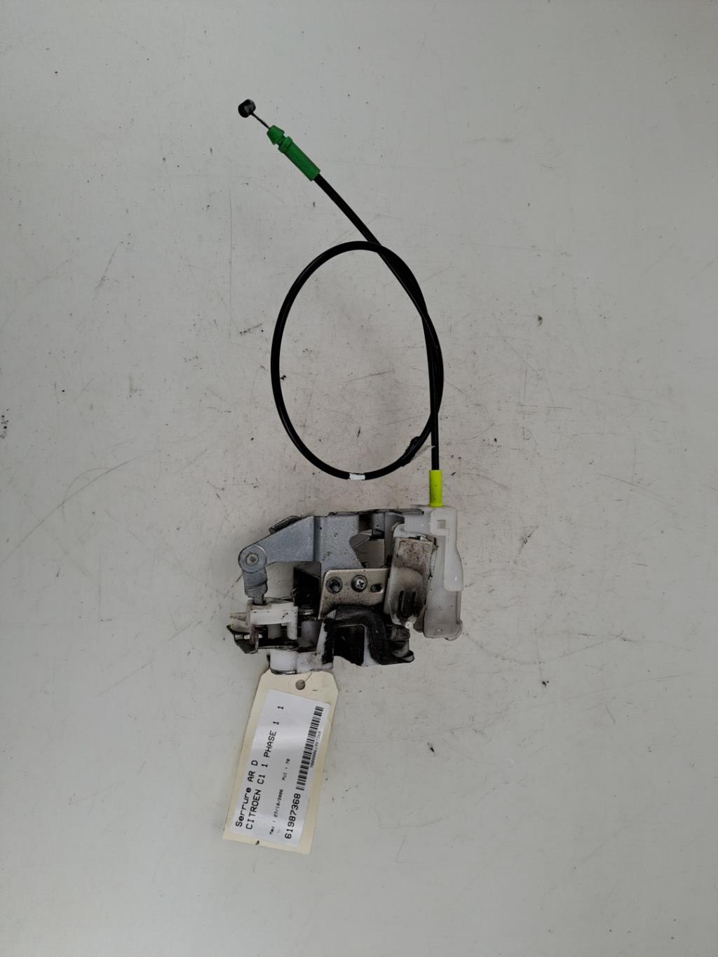 Serratura posteriore destra CITROEN C1 1 PHASE 1  - 1