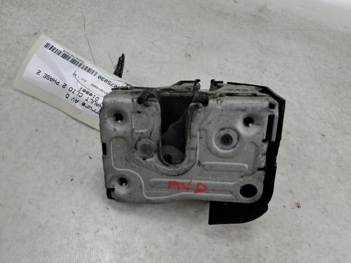 Serrure avant droit RENAULT CLIO 2 PHASE 2 Diesel - 1