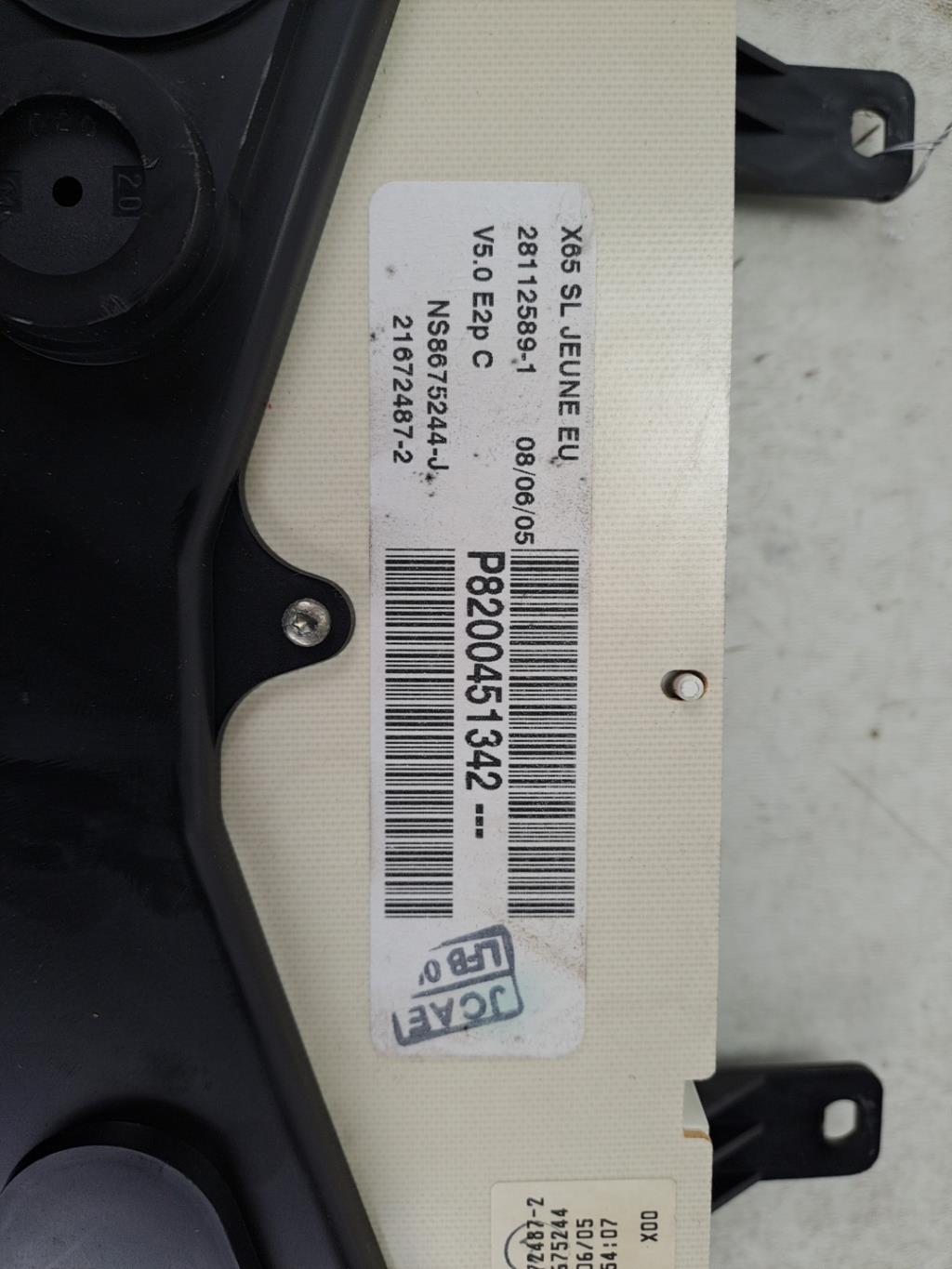 Compteur RENAULT CLIO 2 PHASE 2 Essence - 1