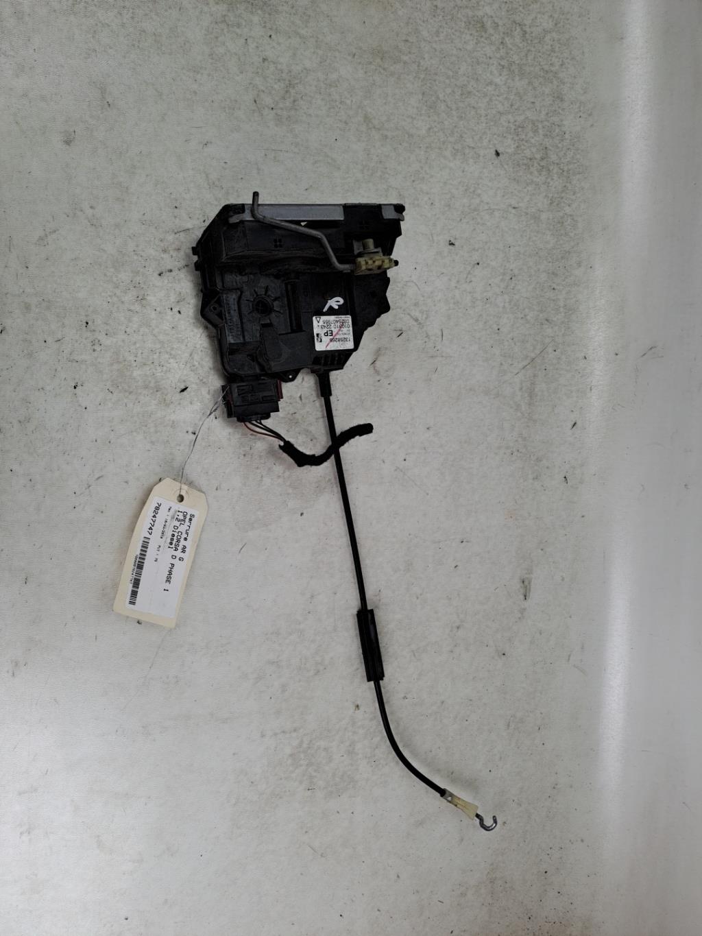 Serratura posteriore sinistra OPEL CORSA D PHASE 1 Diésel - 1