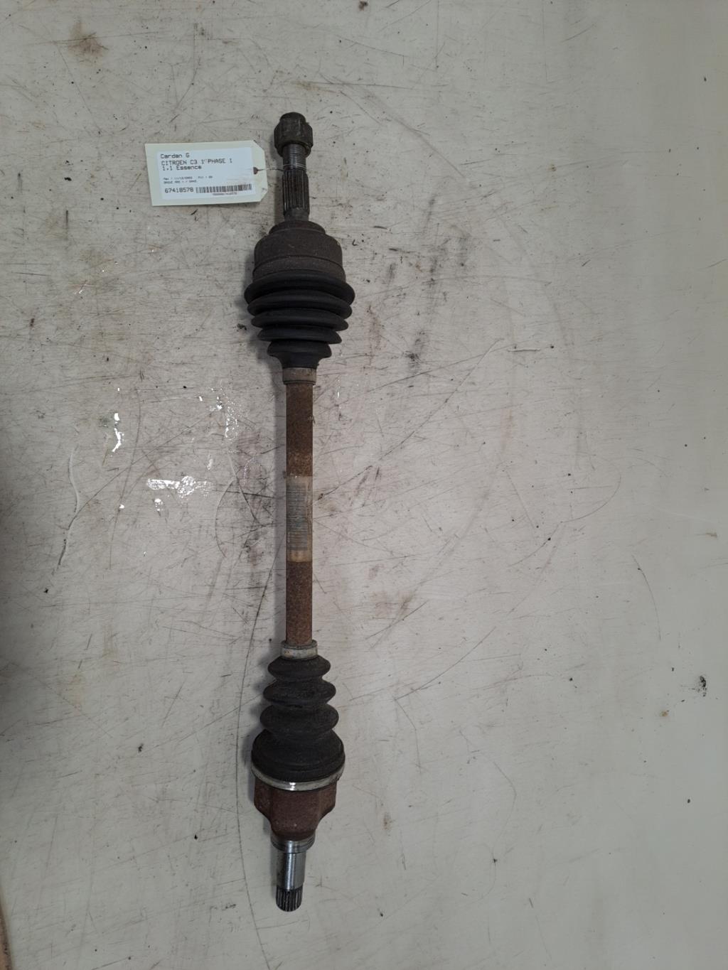 Giunto cardanico albero di trasmissione sinistro CITROEN C3 1 PHASE 1 Gasolina - 1