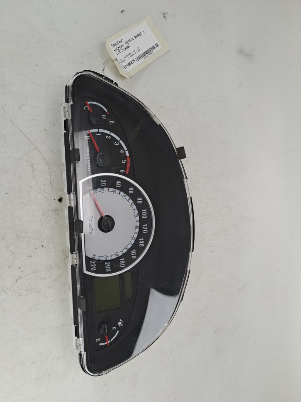Compteur HYUNDAI MATRIX PHASE 1 Diesel - 1