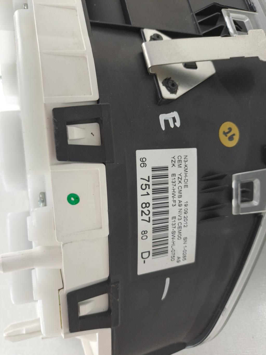 Compteur PEUGEOT 208 1 PHASE 1 Diesel - 1